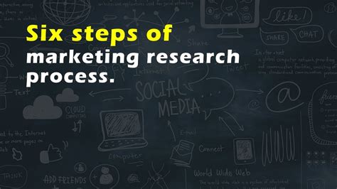 Six Steps Of Marketing Research Process Youtube