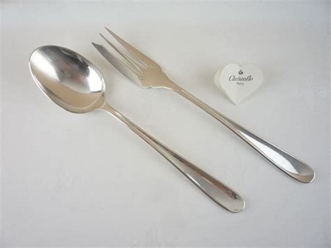 Christofle Serveercouvert Cutlery Set Dax Silverplate