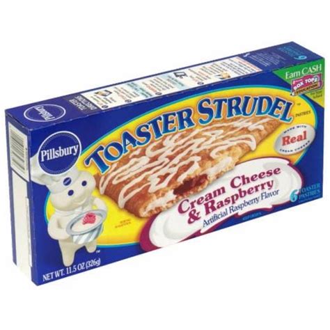 Pillsbury Cream Cheese Raspberry Toaster Strudel Count Kroger