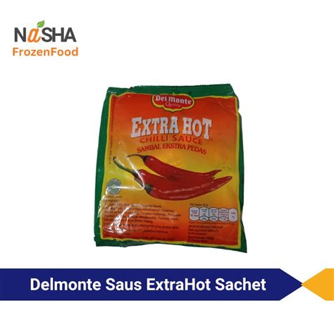 Jual Del Monte Saus Extra Hot Sachet Shopee Indonesia