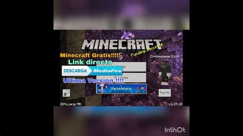 Descargar Minecraft Ultima Version 2021 Youtube