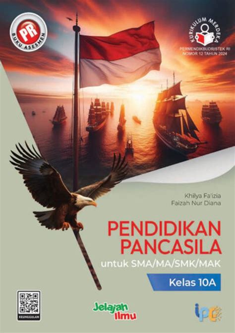 Jual Buku PR Pendidikan Pancasila Untuk SMA MA SMK MAK Kelas 10A Karya