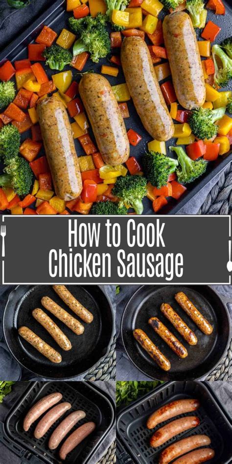 How To Cook Chicken Sausage 3 Easy Ways Home Made Interest