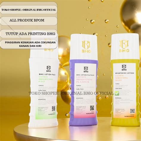 Jual Bmg Pabrik Paket Bundling Lotion Ungu Putih Kuning Bmg