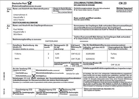 The Customs Form Made Easy Step By Step Guide For Cn23 Byrd