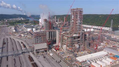 Shell Targets 2022 Opening For 6b Ethane Cracker Plant A Drone View