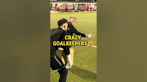 Are All Goalkeepers Crazy Great Cutback Drill Btw 🧤😄 Shorts Youtube