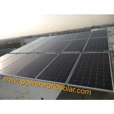 Grid Tie Rooftop Solar Power Plant For Industrial Capacity 5 Kw At Rs 65000kilowatt In Chennai