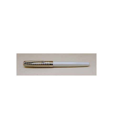 Parker Sonnet Metal Pearl CT Rollerball Pen Is A Classic Parker Style