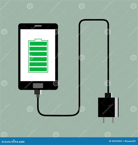 Full Battery Symbol On Black Background Cartoon Vector Cartoondealer