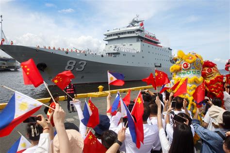 Chinese Naval Training Ship Qi Jiguang Arrives In Manila Filipino News