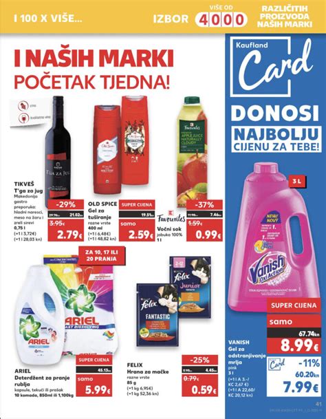 Kaufland akcija za početak tjedna do 01 08