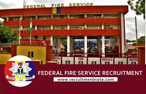 Federal Fire Service Ffs Recruitment Application Portal 2024 Is Out