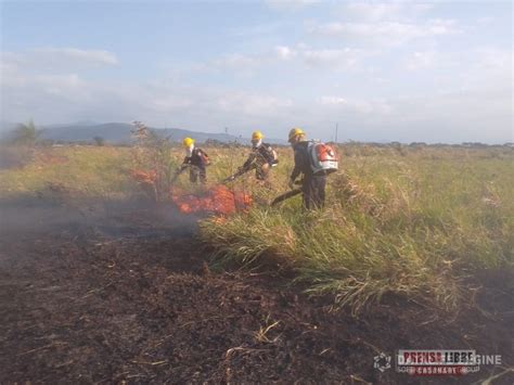 Casanare entre los 10 departamentos con más incendios forestales