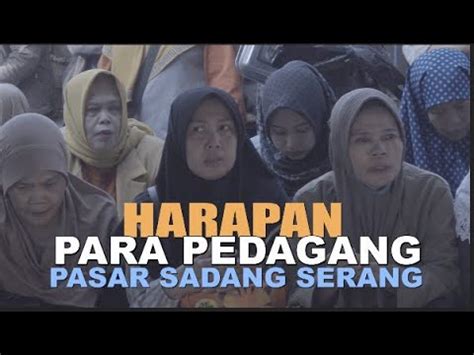 Harapan Pedagang Pasar Sadang Serang Setelah Kebakaran Mengakibatkan