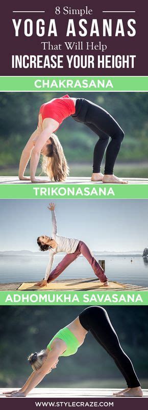 Simple Yoga Asanas That Will Help Increase Your Height Yoga Asanas