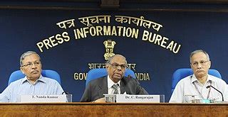 File:The Chairman, Economic Advisory Council to PM, Dr. C. Rangarajan addressing a Press ...