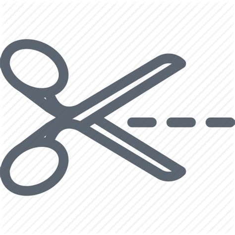 Cut Here Scissor Icon - ClipArt Best