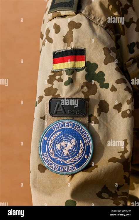 Mali Gao Minusma Un Peace Keeping Mission Camp Castor German Army