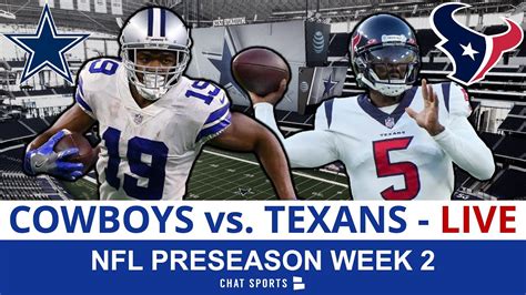 Cowboys vs. Texans Live Streaming Scoreboard, Play-By-Play & Highlights ...