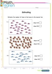 Second Grade Estimating Numbers Worksheet