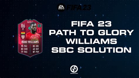 Fifa Path To Glory Williams Sbc L Sung