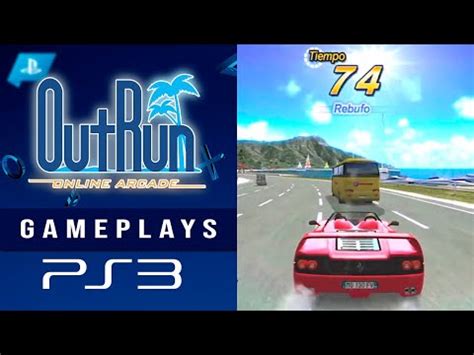 Playstation 3 Outrun Online Arcade Gameplay 1080p YouTube