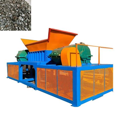 Double Shaft Scrap Copper Pipe Shredding Scrap Car Body Crushing Waste