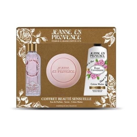 Coffret beauté 3 Produits JEANNE EN PROVENCE le coffret à Prix Carrefour