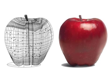 Apple Mesh By Graysource On Deviantart