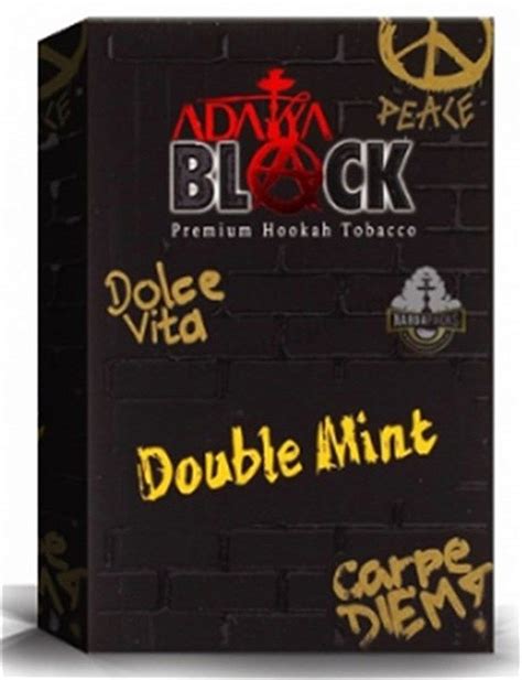 ESSENCIA ADALYA BLACK DOUBLE MINT Asia Tabacaria