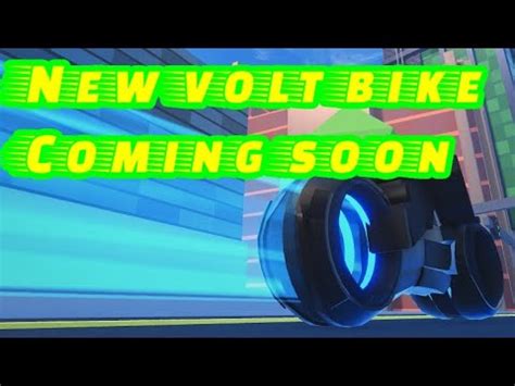 New Volt Bike V Coming In July Update Helloitseng Roblox Jailbreak