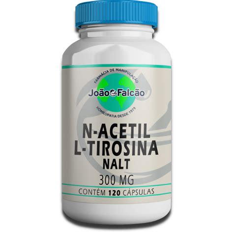 N Acetil L Tirosina NALT 300Mg 120 Cápsulas