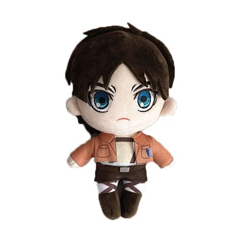 Attack On Titan Eren Yeager Soft Stuffed Plush Toy