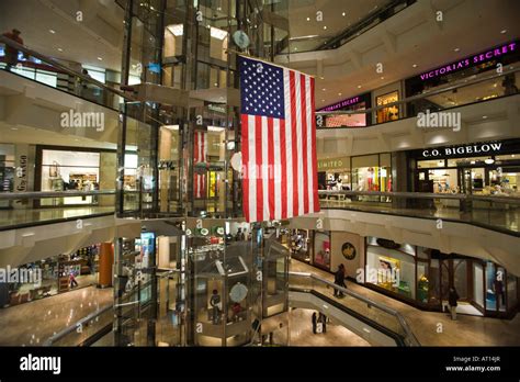 Illinois Chicago Water Tower Place Mall Interior Glass Elevator