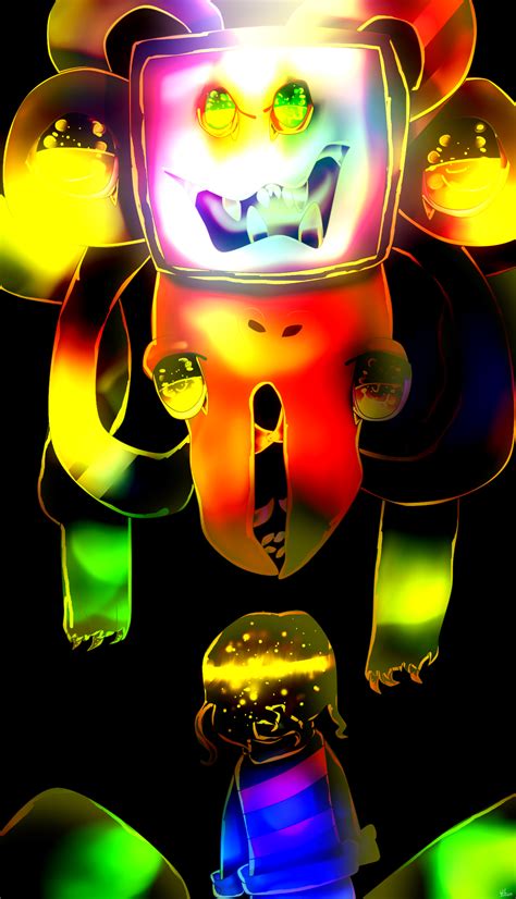 Omega Flowey + SpeedPaint ( UnderTale ) by WonderCreature on DeviantArt