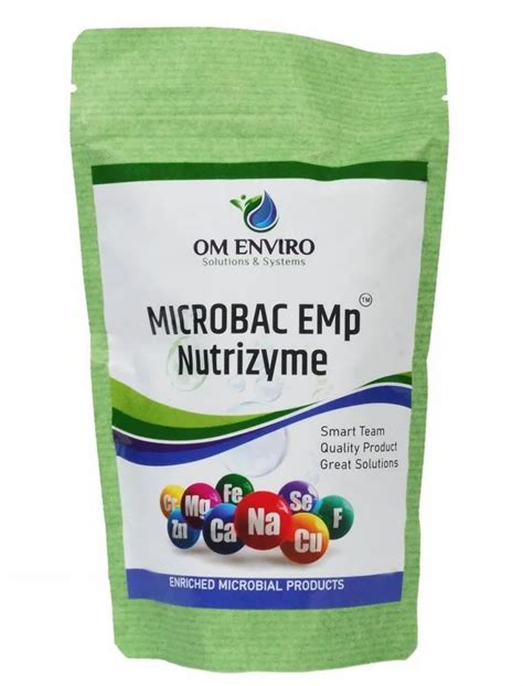 Kg Grade Standard Biotech Grade Microbac Emp Nutrizyme Microbial