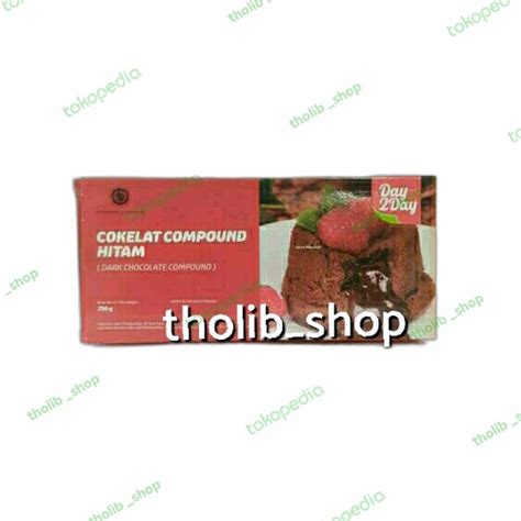 Jual Day Day Cokelat Compound Hitam Dark Chocolate Compound