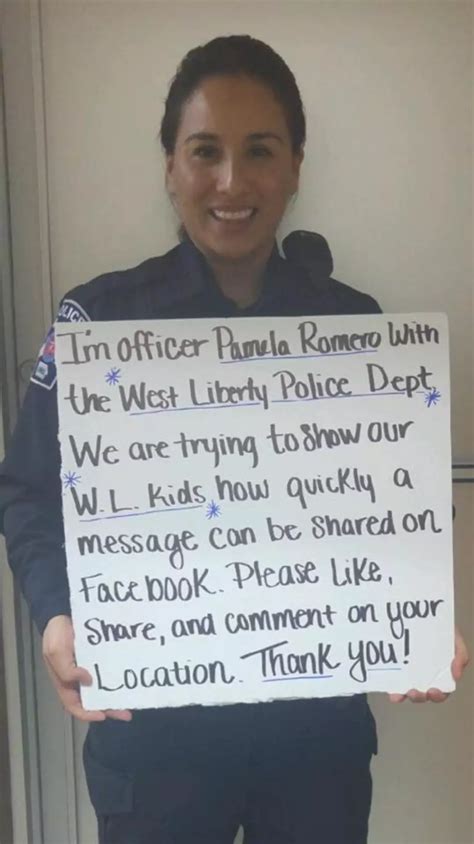 West Liberty Police Facebook Post Goes Viral