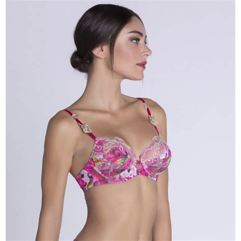 Lise Charmel Envolée De Fleurs Fuchsia Soutien Gorge Emboitant ACH6083