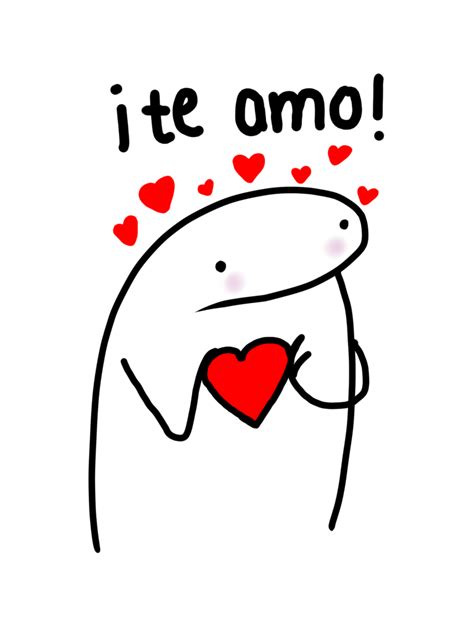 Te Amo Flork Mu Equitos Enamorados Garabatos Divertidos Dibujitos