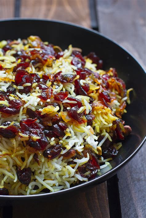 Persian Cranberry Rice Pilaf Recipe Little Spice Jar