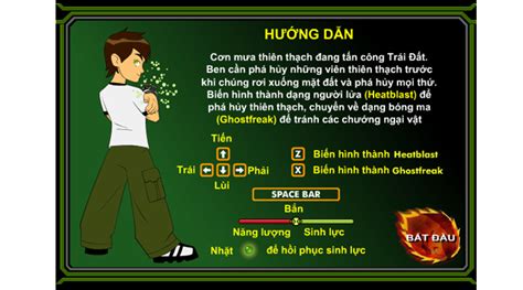 Game Ben 10 Giải Cứu Trái đất Game Ben 10 Game24h