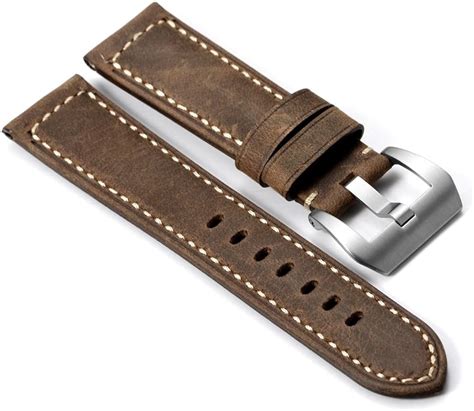 IStrap 22 Mm Correa Para Reloj De Piel De Becerro Acolchado Reloj