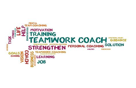 80 Teamwork Coaching Word Cloud Stock Illustrations Royalty Free