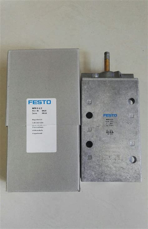 Mfh 5 12 6420 Festo Stock Solenoid Valve Provide Stock Of