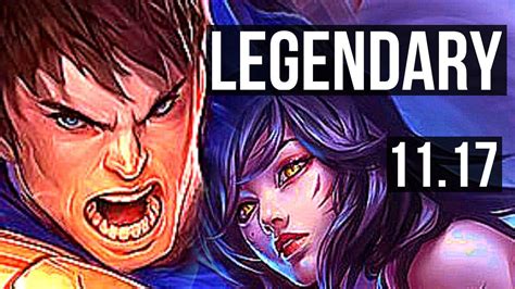 Garen Vs Ahri Mid M Mastery Solo Kills Games