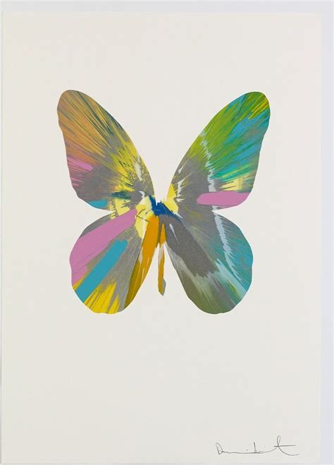 Damien Hirst Dancing Butterfly Damien Hirst Paintings Hirst Damien