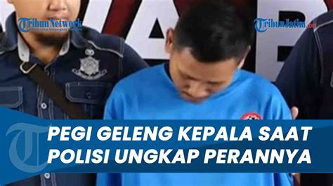 Pegi Geleng Kepala Saat Polisi Beberkan Perannnya Di Kasus Vina Cirebon