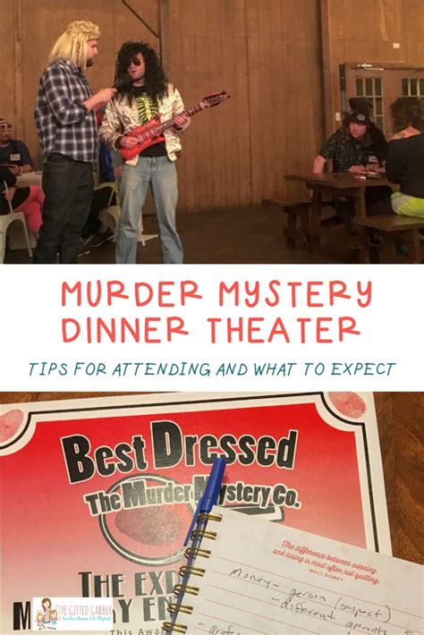 Murder Mystery Dinner Theater - Tips for Attending - The Gifted Gabber